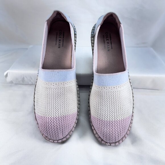 Cole Haan Cloudfeel Stretch Knit Slip On Espadrille Loafers Womens 8 B - Picture 2 of 8